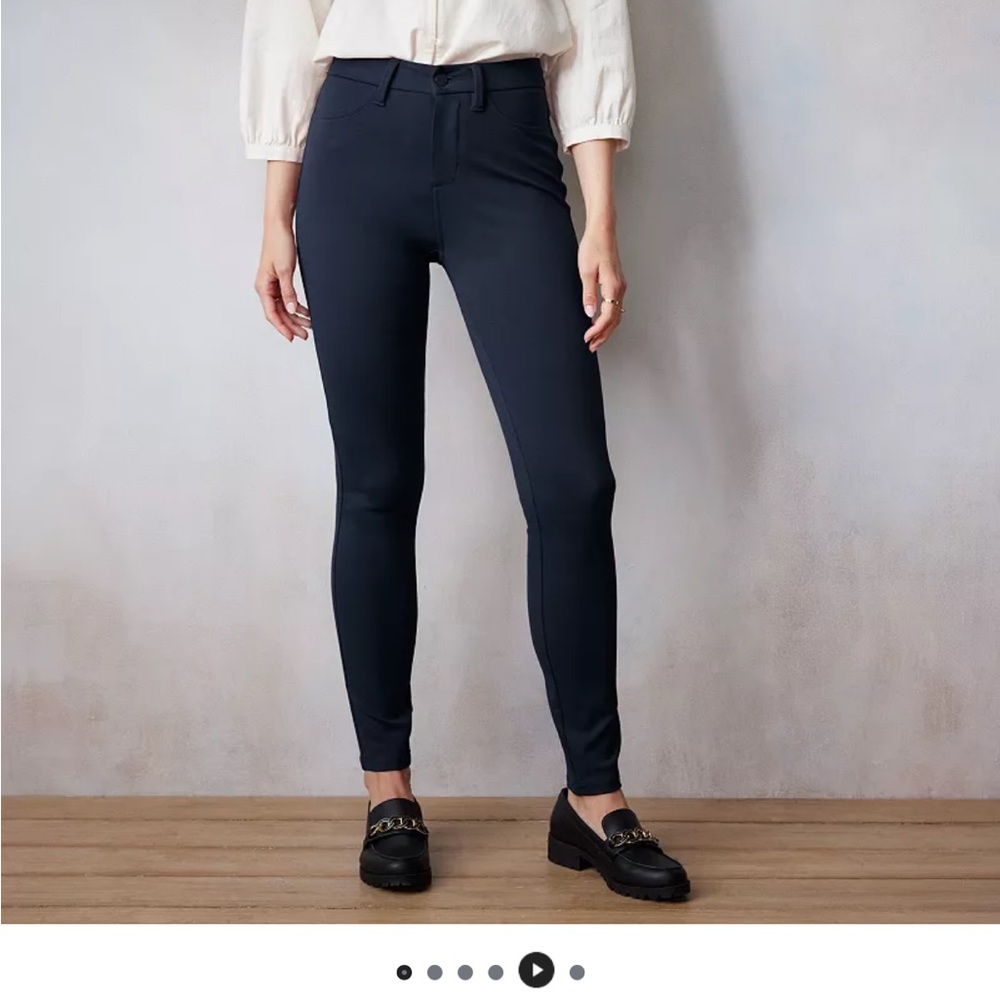 NWT-LC Lauren Conrad High Rise Super Skinny Ponte Pants